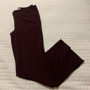 NEW YORK & COMPANY Women's Plum Flare-Leg Dress Trousers - NEW